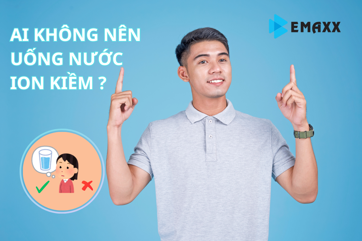 Những ai không nên uống nước ion kiềm